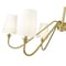 Z-Lite Gianna Chandelier, 6-Light, 46.25 In.W x 20.75 In.H, Modern Gold/White 7509-6-46MGLD - alternate 3